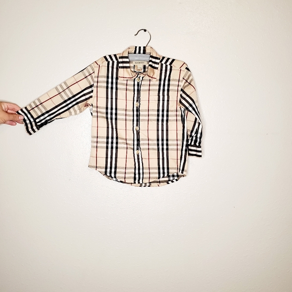 Burberry Other - Burberry nova check button down 2y